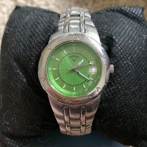 <Callaway> stainless steel watch